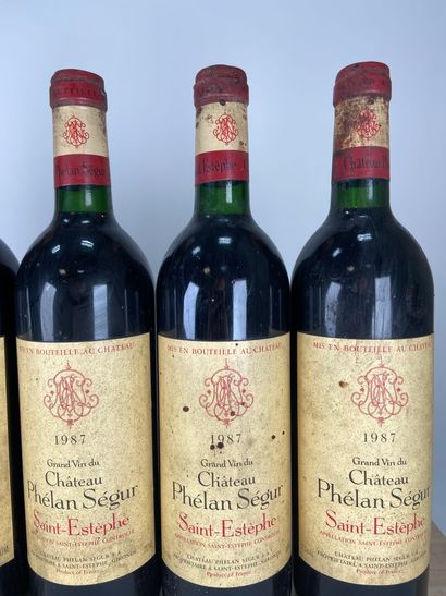 SAINT ESTEPHE.
Château Phélan-Ségur.
1987....