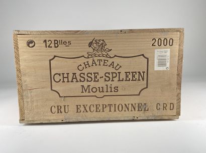 MOULIS.
Château Chasse-Spleen.
2000. 12 bt....