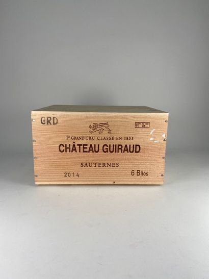 SAUTERNES. 1er CC.
Château Guiraud.
2014....
