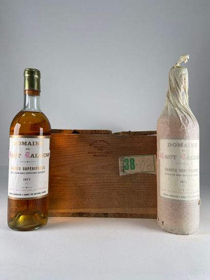 SUPERIOR GRAVES.
Domaine de Haut-Callens.
1971....