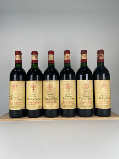 SAINT ESTEPHE.
Château Phélan-Ségur.
1987....