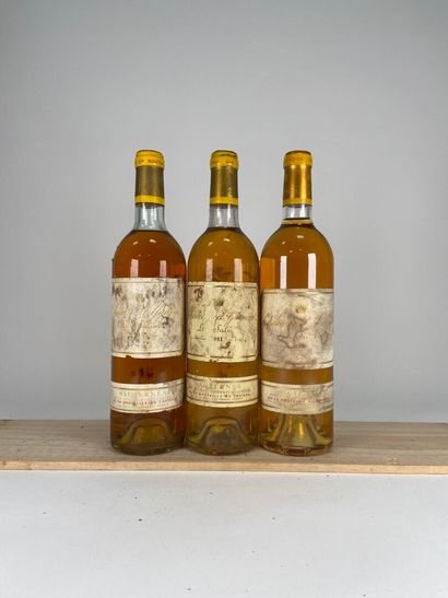 SAUTERNES. 1er CCS.
Château d'Yquem.
1975....