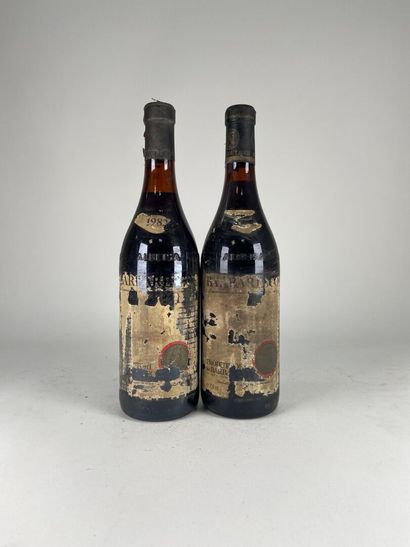 BARBARESCO. 
Produttori Del Barbaresco.
Boccagatta.
1982....