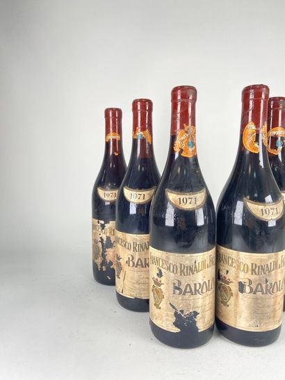 BAROLO. 
Francesco Rinaldi & Figli.
1971....