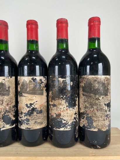 POMEROL.
Château L'évangile.
1989. 6 bt (ETA,...