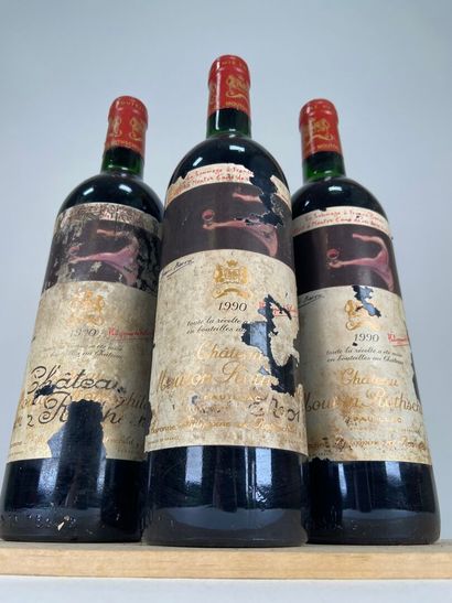 PAUILLAC. 1er GCC. 
Château Mouton Rothschild.
1990....
