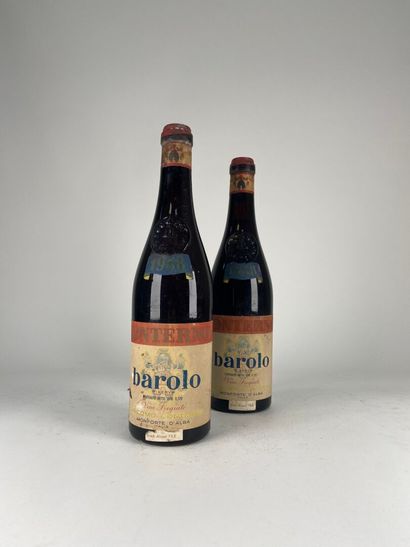 BAROLO.
Giacomo Conterno.
Riserva Vini Pregiatti.
1958....