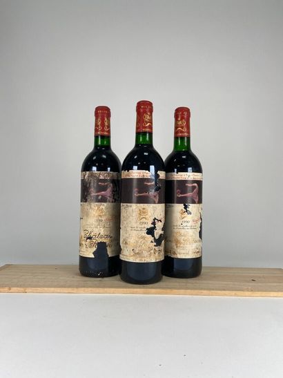 PAUILLAC. 1er GCC. 
Château Mouton Rothschild.
1990....