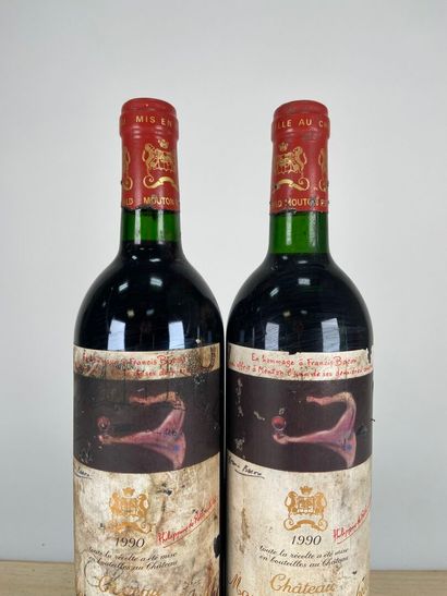 PAUILLAC. 1er GCC. 
Château Mouton Rothschild.
1990....