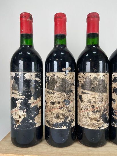 POMEROL.
Château L'évangile.
1989. 6 bt (ETA,...