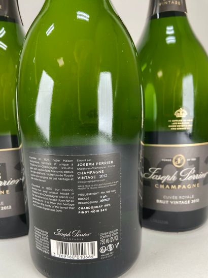 CHAMPAGNE.
Joseph Perrier.
Brut Vintage 2012.
Cuvée...