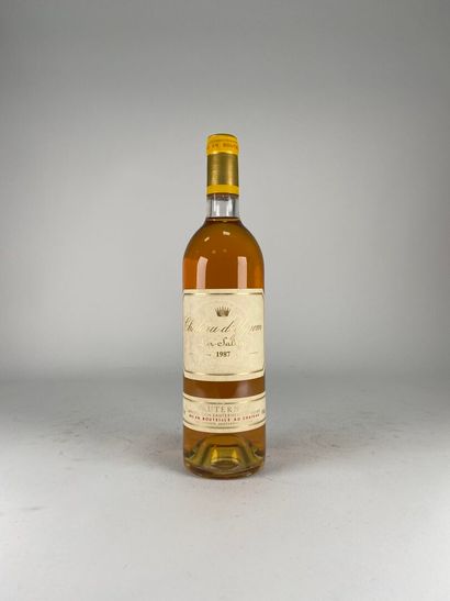 SAUTERNES. 1er CCS.
Château d'Yquem.
1987....