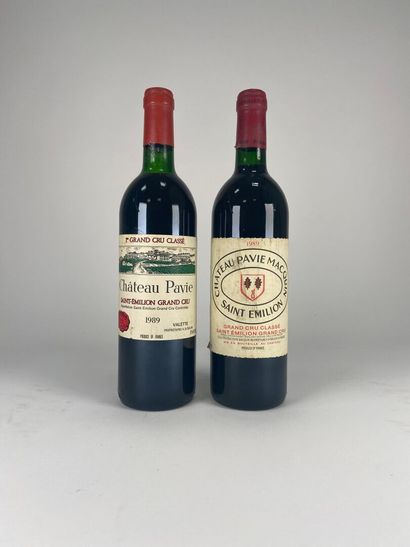 SAINT EMILION. 1st GCC.
1989.

Château Pavie....