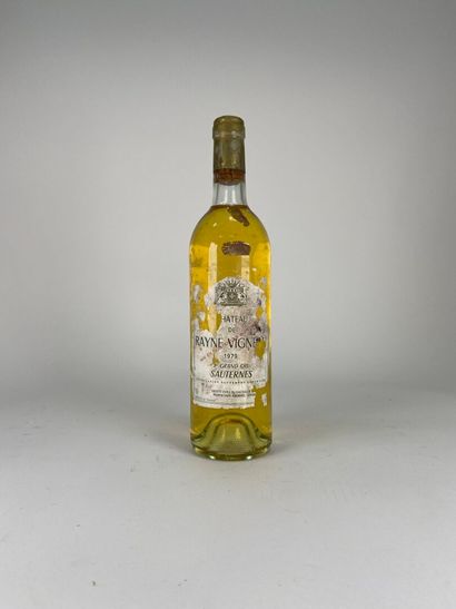 SAUTERNES. 1er CC. 
Château Rayne Vigneau....