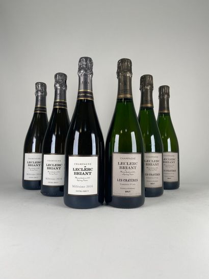 CHAMPAGNE.
Leclerc Briant.

1er Cru Les Crayères.
Deg...