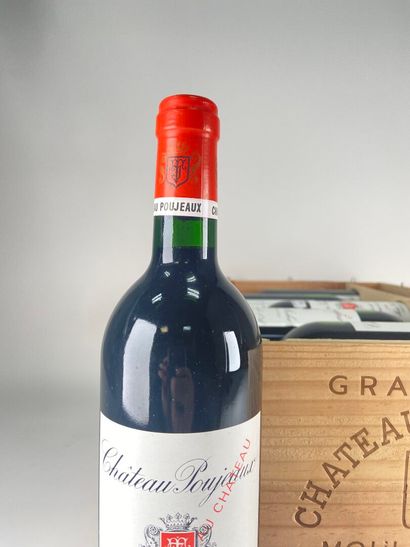 MOULIS.
Château Poujeaux.
1996. 12 bt. C...