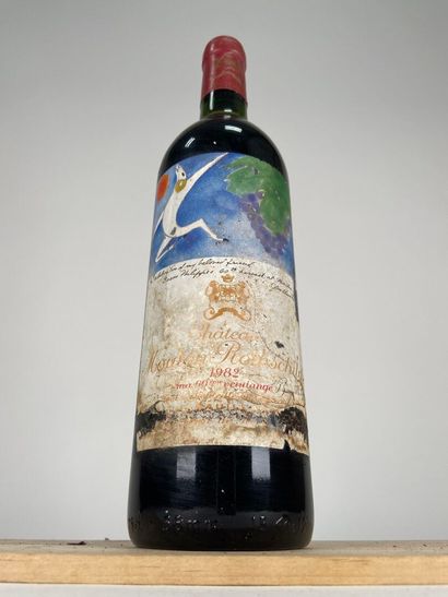 PAUILLAC. 1er GCC. 
Château Mouton Rothschild.
1982....