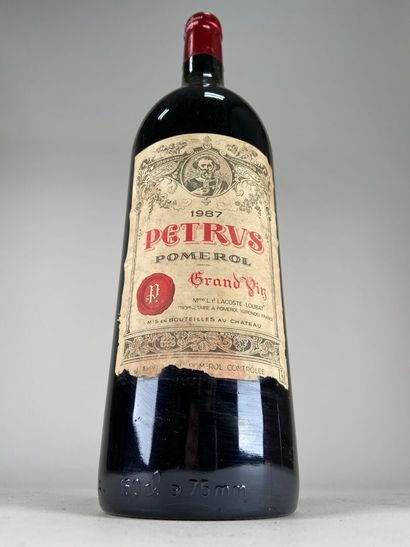 POMEROL.
Pétrus. 1987. 
1 Magnum.
(label...