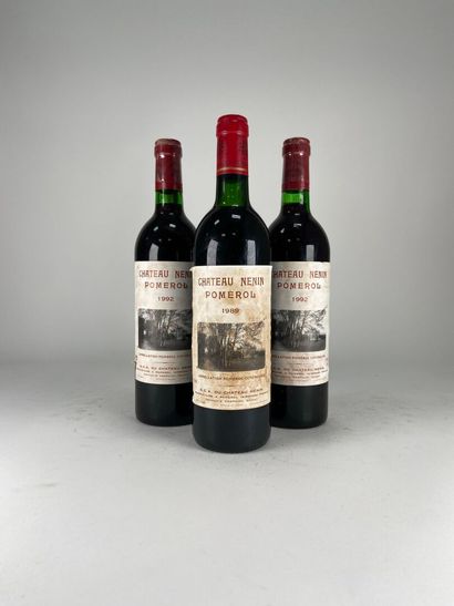 POMEROL.
Château Nénin.
1989. 1 bt. (EF,...