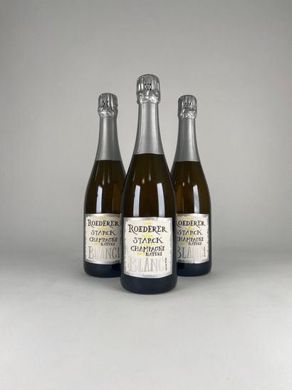 CHAMPAGNE.
Louis Roederer et Philippe Starck.
Brut...