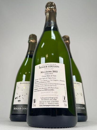 CHAMPAGNE.
Roger Coulon.
Blanc de Noirs.
Extra-Brut...
