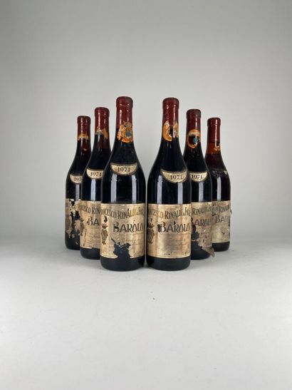 BAROLO. 
Francesco Rinaldi & Figli.
1971....
