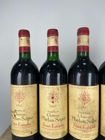 SAINT ESTEPHE.
Château Phélan-Ségur.
1987....