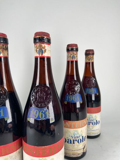 BAROLO.
Giacomo Conterno.
1961. 6 bt. (3...