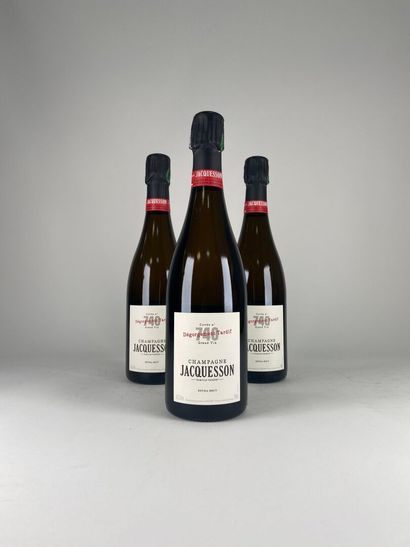CHAMPAGNE.
Jacquesson. 
Cuvée 740 Extra-Brut.
Dégorgement...