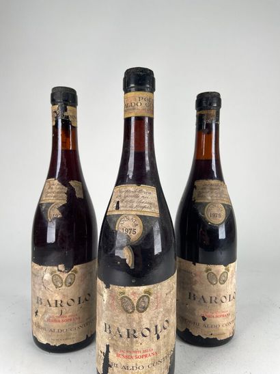BAROLO.
Aldo Conterno.
Bussia Soprana.
1975....
