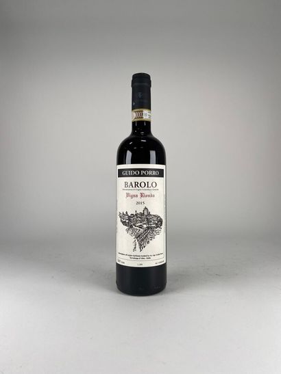 BAROLO.
Guido Porro.
Vigna Rionda.
2015....