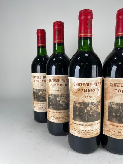 POMEROL.
Château Nénin.
1989. 6 bottles (EF,...