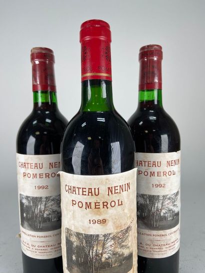 POMEROL.
Château Nénin.
1989. 1 bt. (EF,...