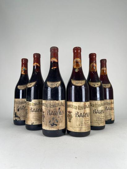 BAROLO. 
Francesco Rinaldi & Figli.
1971....