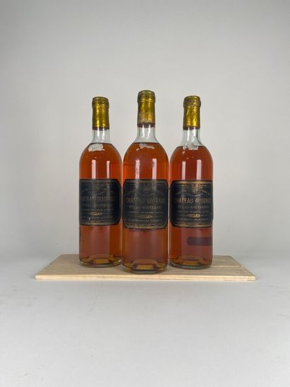 SAUTERNES. 1er CC
Château Guiraud.
1972....