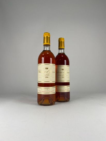 SAUTERNES. 1er CCS.
Château d'Yquem.
1989....
