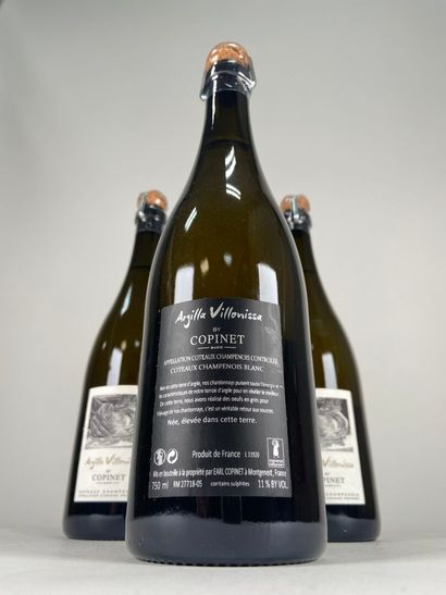 COTEAUX CHAMPENOIS BLANC.
Marie Copinet.
Argilla...