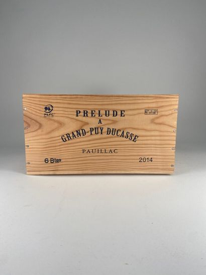 PAUILLAC.
Château Grand Puy Ducasse.
Prélude.
2014....