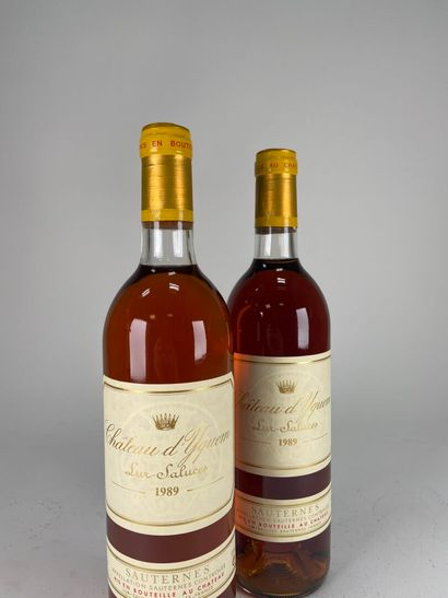SAUTERNES. 1er CCS.
Château d'Yquem.
1989....