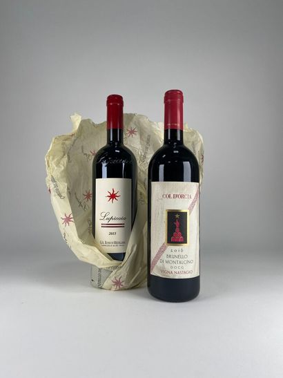 ROSSI DI MEDELANA.
Lupicaia.
2015. 1 bt.

BRUNELLO...