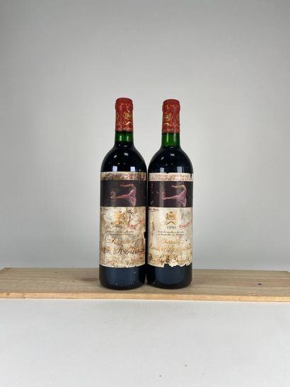 PAUILLAC. 1er GCC. 
Château Mouton Rothschild.
1990....