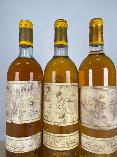 SAUTERNES. 1er CCS.
Château d'Yquem.
1975....