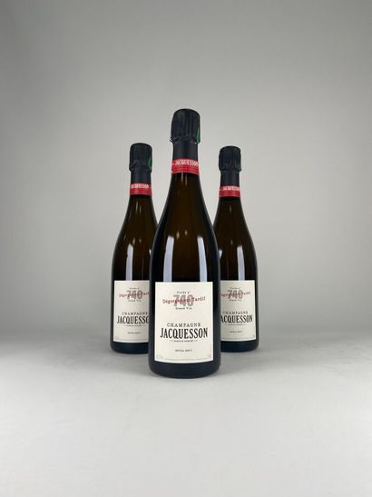 CHAMPAGNE.
Jacquesson. 
Cuvée 740 Extra-Brut.
Dégorgement...