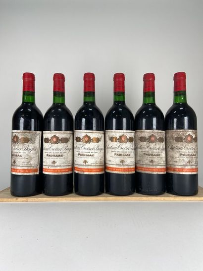 PAUILLAC. 5th GCC.
Château Croizet-Bages.
1983....
