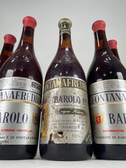 BAROLO. 
Fontanafredda.

1970. 4 bt.

Vigna...
