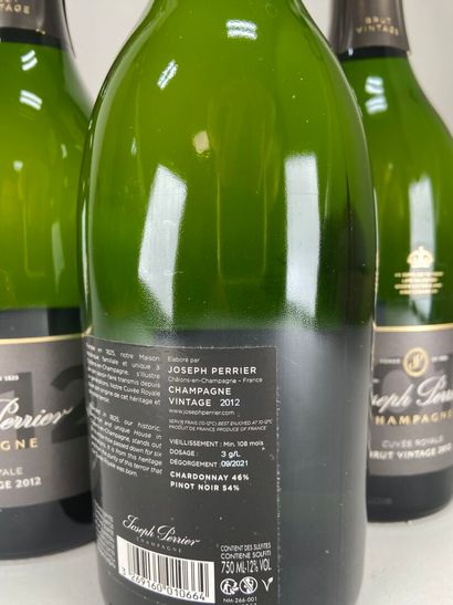 CHAMPAGNE.
Joseph Perrier.
Brut Vintage 2012.
Cuvée...