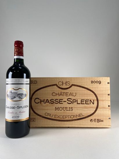 MOULIS.
Château Chasse-Spleen.
2009. 6 bt....