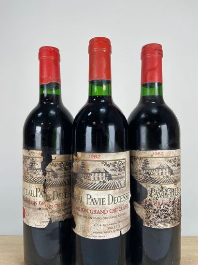 SAINT EMILION. GCC.
Château Pavie Decesse.
1982....