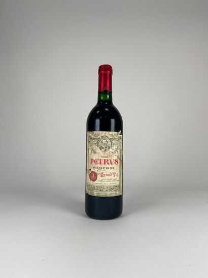 POMEROL.
Pétrus.
1989. 1 bt.
(Dirty label,...