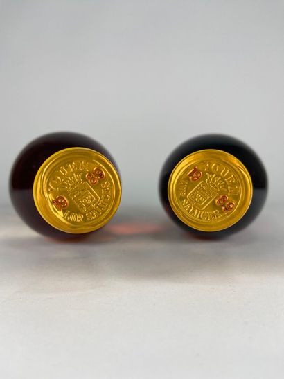 SAUTERNES. 1er CCS.
Château d'Yquem.
1989....